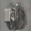 TOFLEN 8 oz Dessert Cups with Spoons, 50 Pack Clear Plastic Small Party Serving Bowls for Sundae, Parfait, Fruit, Strawberry Shortcake, Disposable Snack Bowls (Flower Shape)