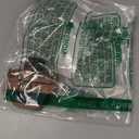 Personalized Leather Magnetic Bookmark with Pen Holder, Bookmark 26 Letters Name Initial Bookmarks for Readers, Book Lover Gifts for Women Men Notebook Accessories (Brown, A)