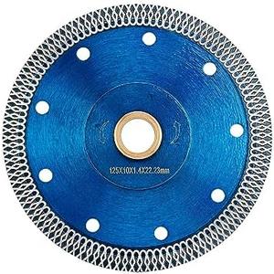 5" Super Thin Diamond Tile Blade Porcelain Cutting Blade for Cutting Granite Marble Ceramics Porcelain Tiles