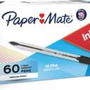 Paper Mate InkJoy 50ST Ballpoint Pens, Medium Point (1.0mm), Black, 60 Count