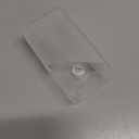 Zeyitian Ez Pass Holder Clear 1 Pack - Super Strong Suction Cups for Windshield, Toll Pass Transponder Holder for EZ Pass/iPass