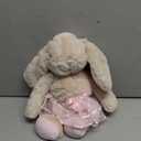 DILLY DUDU Ballerina/Ballet Bunny Plush Toy Stuffed Animal Rabbit Doll 10-inch(Pink)
