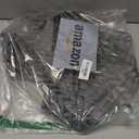 Sink Protectors for Kitchen Sink 13x11 &16x12 & 18x16 & 19x14 & 21x16 & 22x13 & 24x13 & 25x16 & 26x14 & 28x14 & 30x16, Silicone Sink Mat Grid (19"x13", Center Drain) (Gray)