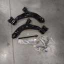 10pcs Front Lower Control Arms w/Ball Joints + Tie Rods + Sway Bar Links for Mazda 3 2004-2009, Mazda 5 2006-2017, Suspension Kit K620040 K620041