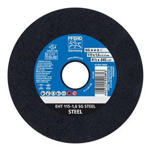PFERD 69934 Flat Cut-Off Wheel, Type 1, Aluminum Oxide A, 4-1/2" Diameter x .045" Thickness, 7/8" Bore, 13300 Max RPM (Pack of 25)