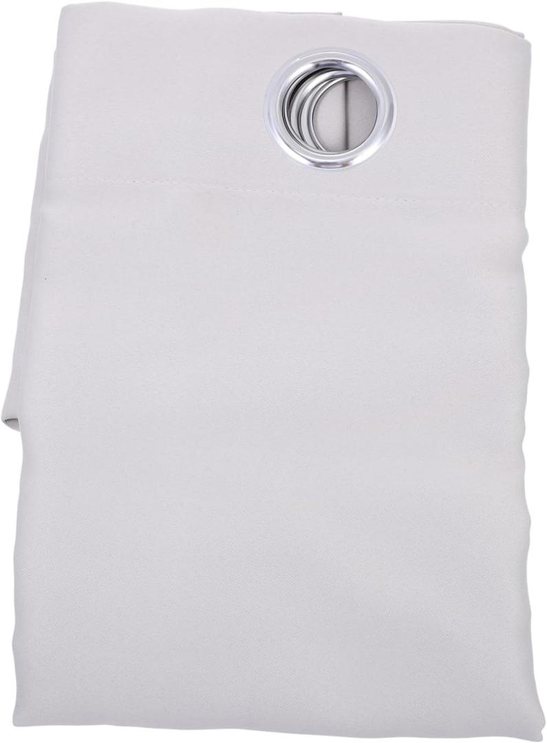 Zerodeko Polyester High Precision Blackout Window Curtain Elegant Light-Blocking Drapery for Bedroom Living Room and Office Soft Single Panel (43.3"W x 51.2"L (Pack of 1))
