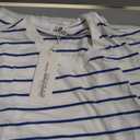 VEIISAR Men's Crewneck Striped T-Shirt Soft Elastic Cotton Tees XL
