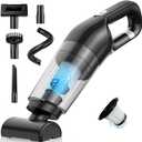 MZHSMZHR Handheld Vacuum Cordless, 26,000 Pa High Power Suction, Portable Rechargeable Car Vacuum Cleaner for Home, Office, Pet Hair, Car Detailing, Black