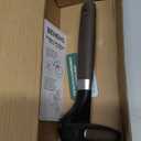 Beneno Can Opener, Manual Side Safe Cut Can Opener Smooth Edge with Durable Sharp Blade, Effort-Saving Knob & Comfortable Non-Slip Handle, Brown