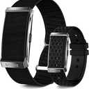 Smart Bracelet for Men Women, Health Activity Fitness Trackers, 24H Sleep Tracker, 24/7 Continuous Heart Rate/Blood Pressure/HRV/Stress Monitor, 170+ Sports Modes Smart Wristband with Free APP 2 Bands, Black