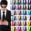 Unittype 24 Pcs Zipper Ties for Men Adjustable Pre Tied Men's Necktie Classic Zipper Neck Tie Set for Adults School Uniform