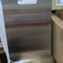 Cutting Board, Cutting Boards for Kitchen, Titanium Cutting Board, Foodgrade Stainless Steel Cutting Board for Meat,Fruit, Vegetables, Outdoor or Indoor, M 13.4" * 9"