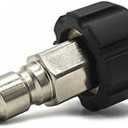 2 Pack Twinkle Star Pressure Washer Quick Coupler Nipple,M22-14 5000 PSI,TWIS281