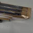 QEEIG Floating Shelves for Wall Bathroom Shelf Bedroom Kitchen Living Room Hanging Book Shelves Small Farmhouse Decor 16 inch Set of 3, Rustic Brown (015-BN3)