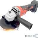 Cordless Angle Grinder for Milwaukee 18V Battery, Brushless Motor 3 Variable Speeds 4-1/2" Grinder for Cutting, Griding, Polishing (Not included Battery)