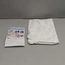 Kingnex Down Feather Proof Body Pillow Protectors 20x54 Waterproof Soft Bamboo Viscose Terry Pillow Covers 1 Pack Only 21x55 (White)