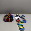 Jeasona Mens Funny Fun Crazy Funky Dress Crew Socks Gifts for Men Dad Grandpa, 12 pairs