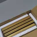 BESCRCL 5x7 Picture Frame Gold with Real Glass, Ornate Vintage 5 x 7 Photo Frames for Wall and Tabletop Display, Set of 4