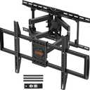 ELIVED TV Wall Mount for Most 37-82 Inch OLED QLED TVs, 8 Ball Bearings Smooth Swivel Extend for Ultra Slim Screens, Wall Mount TV Bracket Max VESA 600x400mm, Fits 24" Wood Studs, 100 lbs.