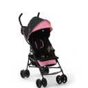 Ingenuity 3D Mini Convenience Stroller Lightweight Stroller with Compact Fold, Multi-Position Recline, Canopy with Pop Out Sun Visor and More Umbrella Stroller for Travel, Pink