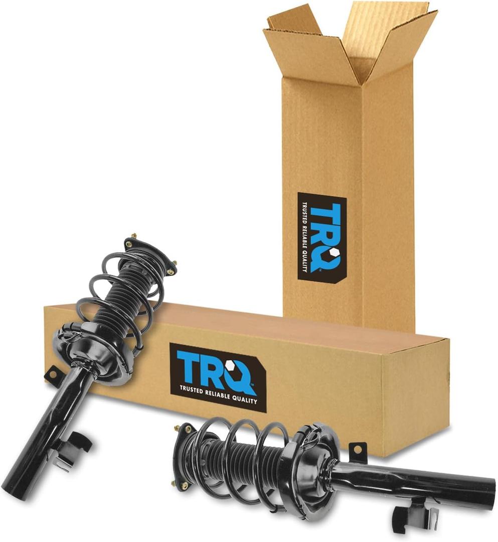TRQ Front Strut and Spring Assembly Set Loaded Pre-Assembled Compatible with 0413 Mazda 3 0610 5
