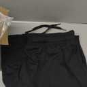 4 Pack Women's Wide Leg Sweatpants Drawstring Lounge Joggers for Women Straight Pants Elastic Waist with Pockets (Large, Navy Blue, Light Gray, Dark Gray, Black)