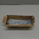 50-Pcs Galvanized Landscape Stakes, 10-Inch Length, 0.7 Inch Extra Large Top, Spiral Metal Anchoring Spikes, for Paver Edging, Weed Barrier, Camping Tent, More