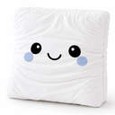 MY-KU-MO Smiley Face Pillow