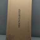 The Step (Made in USA) Original Aerobic Platform  Health Club Size  With Four Original Risers (Teal Platform with Black Risers), One Size