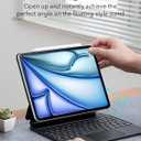 ESR for iPad Air 11 inch Case with Keyboard M4/M3/M2 (2026/2025/2024), iPad Pro 11 & Air 5/4th Magic Keyboard Case, Easy-Set Floating Cantilever Stand, Precision Multi-Touch Trackpad, Black