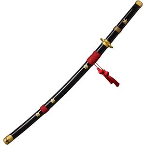 41 inches & 51inchs Zoro Katana Real Metal Anime Cosplay Sword, Stainless Steel,Yama Enma/Trafalgar Law/Luffy Kitetsu/shusui/wado ichimonji