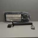 2Pack Solar Street Lights Outdoor, 9800W Super Bright LED Solar Powered Street Lamps with Motion Sensor, Dusk to Dawn, IP67 Waterproof for Yard, Garden, Parking Lot, Driveway, Farm (Black)