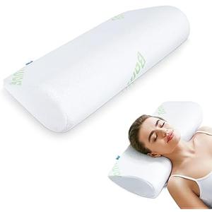 COOLBEBE Cervical Neck Pillows for Pain Relief Sleeping, Neck Support Roll Pillow, Cervical Memory Foam Pillows for Bolster, Sleeping and Spine Protecting