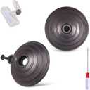 Ball Wheel Parts Compatible with Dyson Vacuum Cleaner, 35W 50W Wheels Compatible with Dyson V6 V7 V8 V10 DC58 DC59 DC62 Vacuum Cleaner Head Wheels Replacement Parts (For Direct Drive Head)