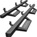 OEDRO Running Boards Compatible with Ram 2009-2018 1500 (Incl. 2019-2024 1500 Classic), 2010-2026 Ram 2500/3500 Crew Cab, Drop Down Side Steps Rails, Black Steel Nerf Bars