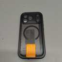 Cozycase for iPhone 17 Pro Waterproof Case Full-Body Bumper Shockproof Dustproof Cases with Built-in Screen Protector &Camera Control Compatible with MagSafe,Drop Proof 17P Cover Frosted Black