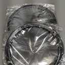 Facmogu 2PCS 8in Woofer Steel Mesh Grill, Black Speaker Grills Cover Guard for Home Audio DIY Car Speaker Replace & Protection, Waffle Speaker Grill with 8PCS Screws