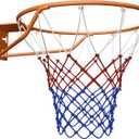 THUNDERBAY Reinforced Heavy Duty Breakaway Wall Mounted Basketball Rim,18 inch Basketball Rim Goal Replacement for Indoor Outdoor Walls