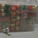 Alupssuc 100 Pcs Christmas Ball Ornaments Set, Santa Claus and Snowman Christmas Tree Decoration Baubles for Indoor Outdoor Holiday Wedding Party Decoration Tree with Hanging Rope, Red & Green & Gold