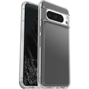 OtterBox Google Pixel 8 Pro Symmetry Series Clear Case - Clear, Ultra-Sleek, Wireless Charging Compatible, Raised Edges Protect Camera & Screen