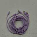 iPhone Charger Cable 10 Ft [Apple MFI Certified], QZIIW 3Pack 10 Feet Long USB to Lightning Cable, Apple Charging Power Cord 10 Foot for iPhone 14 13 12 11 Pro Max Mini XR X 9 8 7Plus 6 6s ipad-Purple
