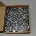 MTLEE 50 Pcs Wedding Candles Gift Favors for Guests 1 Oz Black Floral Lavender Scented Soy Wax Aromatherapy Candle Favors for Bridal Shower Rustic Wedding Party Guests(Floral)