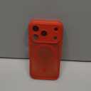 CANSHN Magnetic Compatible with iPhone 17 Pro Case, Upgraded [Full Camera Protection] [Compatible with Magsafe] [Translucent Matte] Shockproof Protective Phone Cover 6.3 Inch - Red