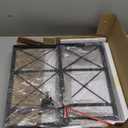 YINMIT Desktop Shelf Organizer, 2 Tier Office Shelves, Wood Desk Organizer Storage Rack and Freestanding Display Shelf for Office, Dormitory, Home (Grey)