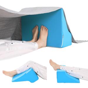 ROYALAY Blanket Lifters for Foot of Bed, Foot Tent Blanket Support Holder for Surgery Recovery, Foot Block Pillow Cradle Tent Sleep Support Supplies for Foot, Ankle, Leg, Knee, Toes Pain(M)