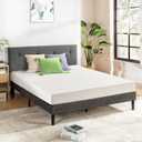 Best Price Mattress Full Mattress 6 inch Bed-In-A-Box, Green Tea Memory Foam White