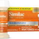 Similac 360 Total Care Sensitive Infant Formula for Fussiness & Gas Due to Lactose Sensitivity, Has 5 HMO Prebiotics, Baby Formula, Ready to Feed, 2-fl-oz Bottle, Pack of 12