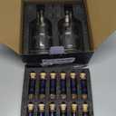 Whiskey Making Kit, Valentine's Day/Father's Day Whiskey Gift Set with 12 Natural Wood Chips & Botanicals, Create Your Own Craft Whiskey Flavors | DIY Whiskey Infusion Kit for Men