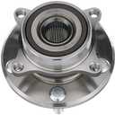 NSK 66BWKH25 Wheel Bearing and Hub Assembly, 1 Pack