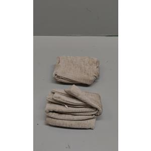 MIULEE Pack of 2 Couch Throw Pillow Covers 12x20 Inch Soft Light Brown Chenille Pillow Covers for Sofa Living Room Solid Dyed Pillow Cases